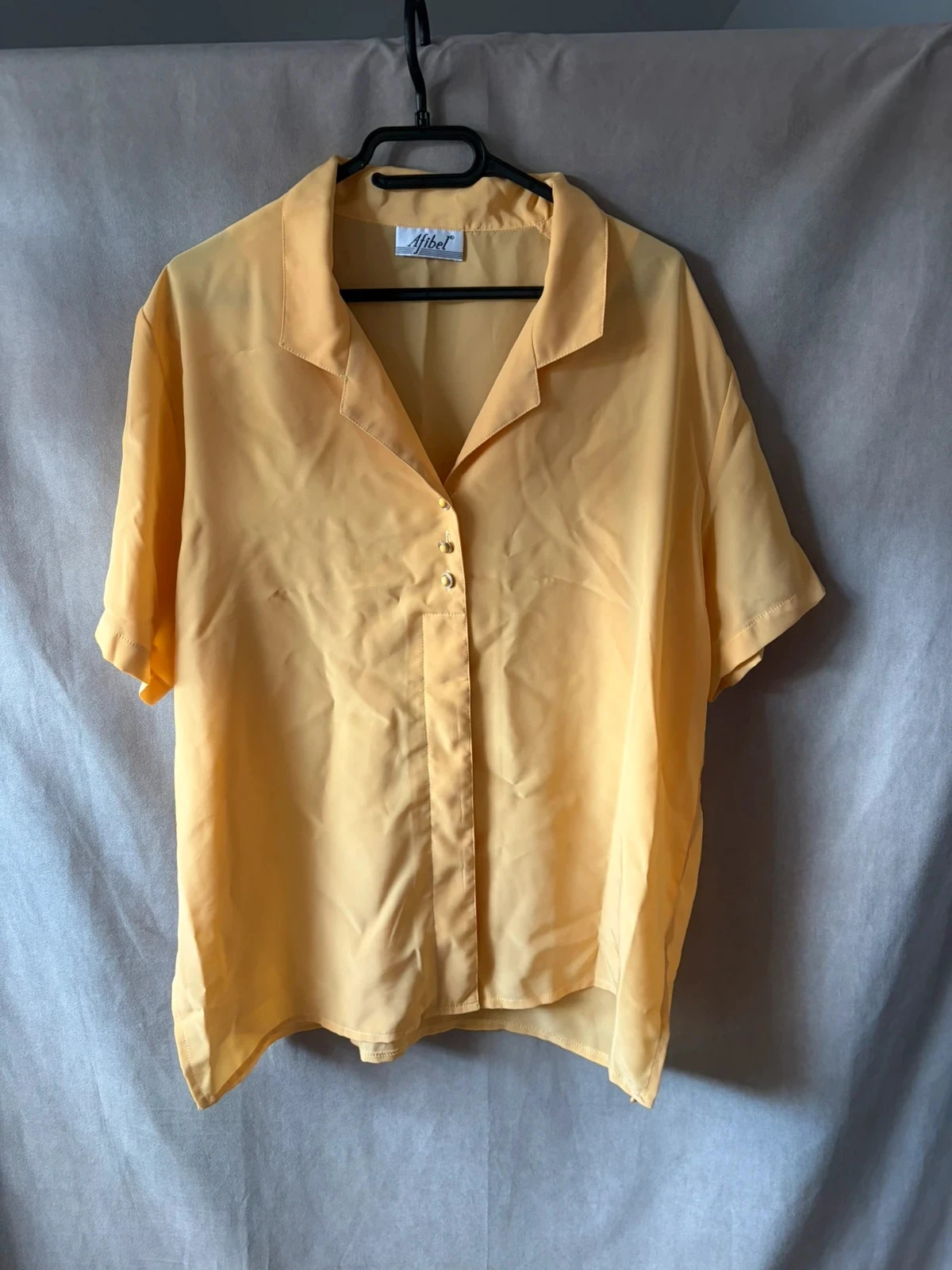 Blouse jaune afibel taille 50
